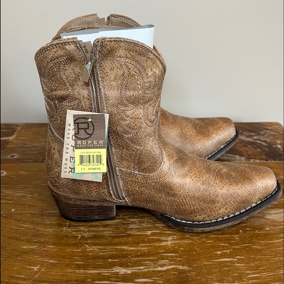 Roper Shoes Nwt Roper Boots Womens Size 75 Poshmark
